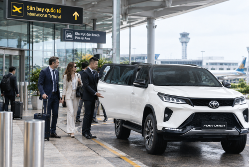 Dịch vụ đ&oacute;n đối t&aacute;c nước ngo&agrave;i tại s&acirc;n bay cho doanh nghiệp